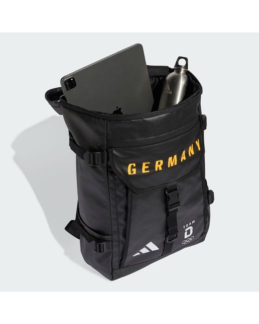Adidas Black Germany 2026 Backpack