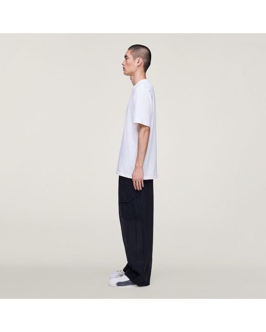 Adidas White Y-3 Gfx Short Sleeve Tee