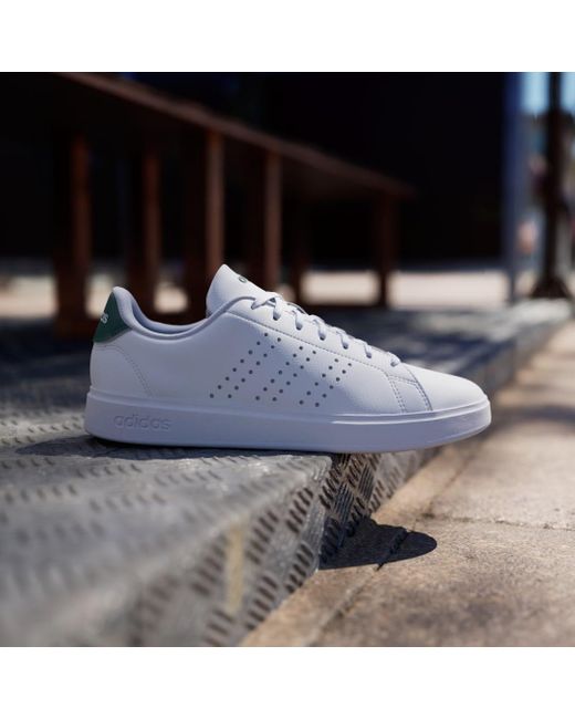 Adidas White Advantage 2.0 Shoes