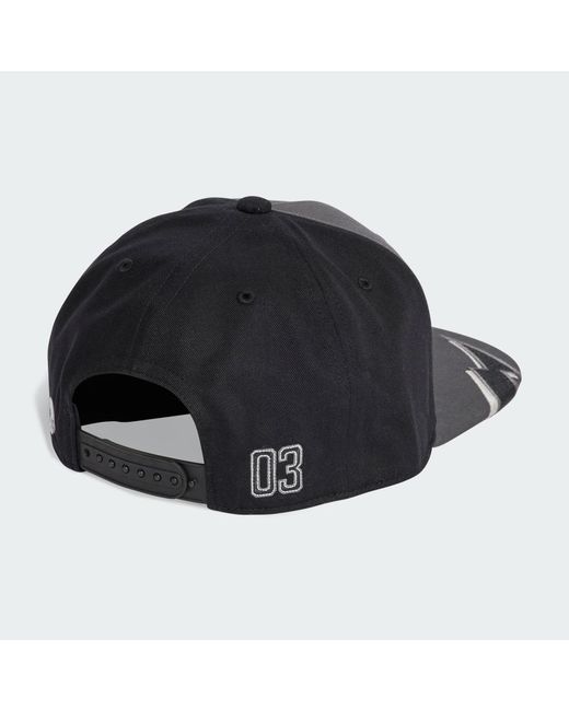 Gorra Adilenium Flat Brim Graphic Adidas Originals de color Black