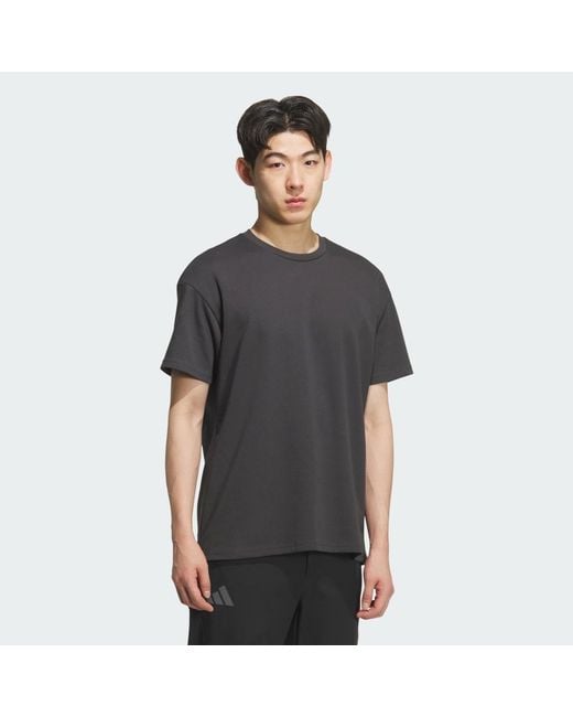 Adidas Gray Xploric Graphic T-Shirt for men
