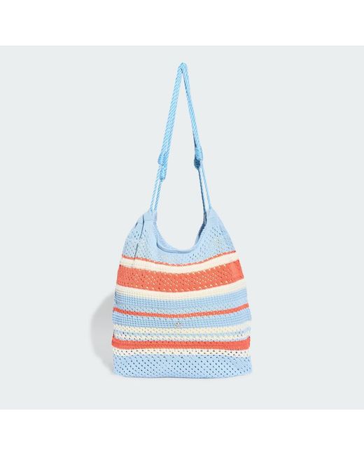 Adidas Blue Originals Crochet Tote 2 Bag