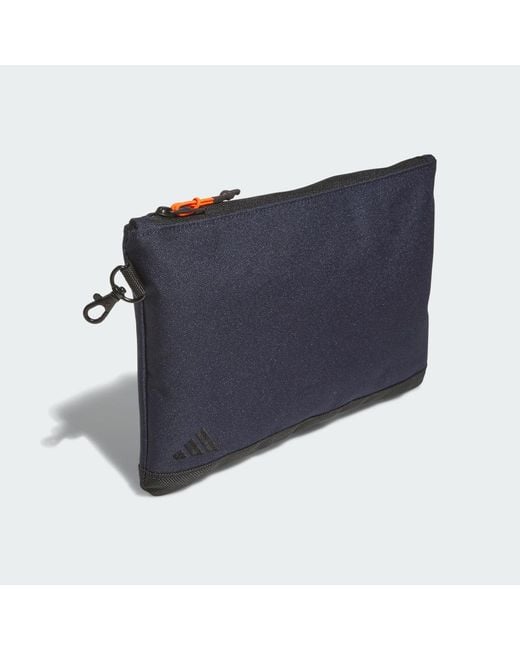 Adidas Blue Golf Valuables Pouch for men