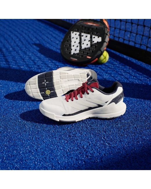 Adidas Pink Crazyquick Lightstrike Padel Shoes