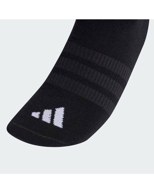 Adidas Black Thin&Amp;Light Sportswear No Show Socks 3 Pair Pack