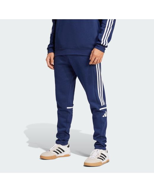 Adidas Blue Squadra 25 Sweat Tracksuit Bottoms for men