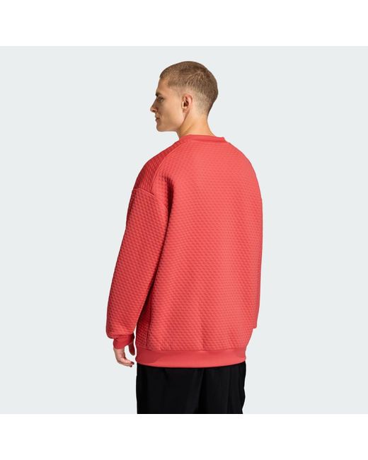 Adidas Poc Xploric Crew Neck Pullover in Red für Herren