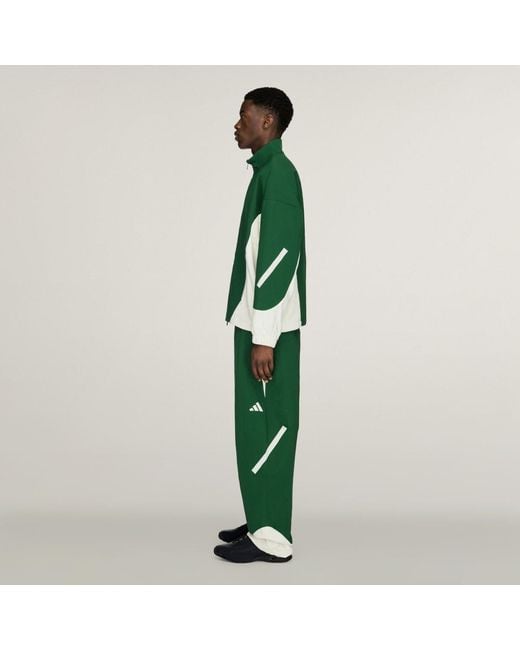 Adidas Green X Arte Antwerp Z.N.E. Material Mix Full-Zip Tracktop for men