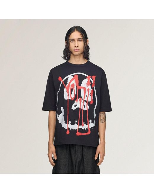 Adidas Red Y-3 Chito Graphic Short Sleeve T-Shirt