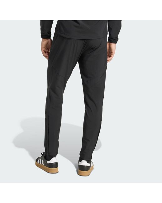 Adidas Black Liverpool Fc Tiro 25 Competition Vis Tech Travel Pants for men
