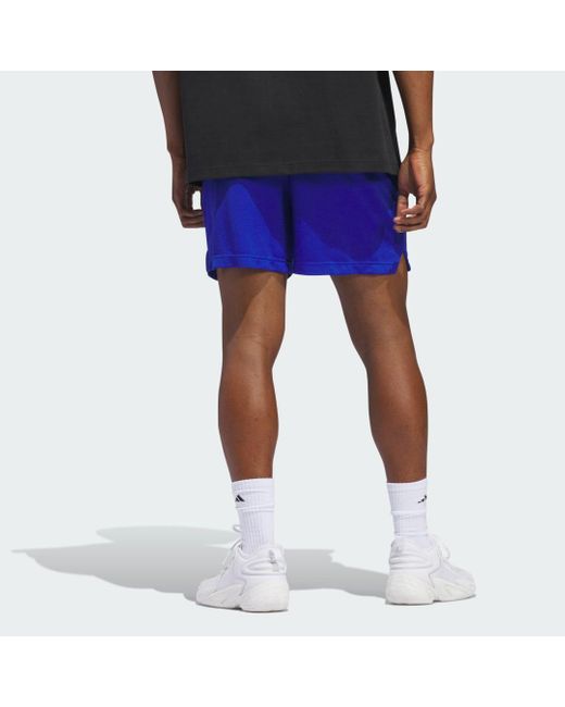 Adidas Blue Select Shorts for men