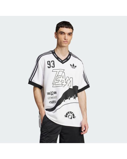 Adidas White Adilenium Season 2 Team &#39;93 Jersey for men