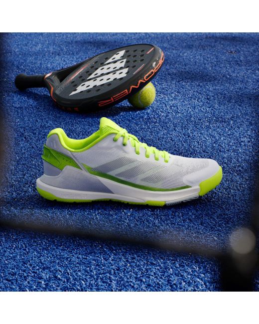 Adidas Green Crazyquick Lightstrike Padel-Schuh