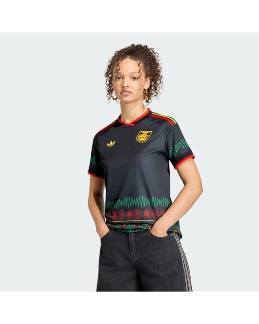 Adidas Black Jamaica National Team 2026 Away Replica Jersey