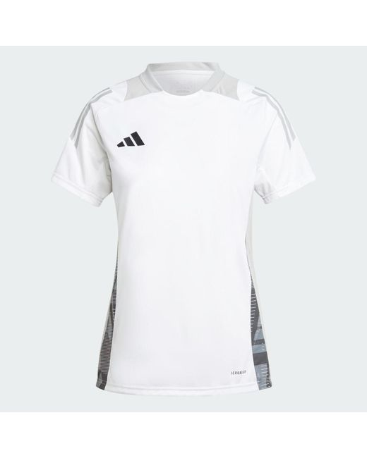 Adidas White Tiro 24 Competition Training Jersey