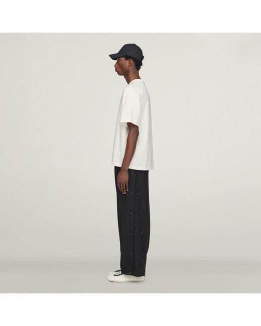 Adidas White Y-3 Boxy Short Sleeve Tee for men