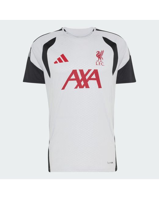 Adidas White Liverpool Fc 26/27 Tiro Training Jersey for men
