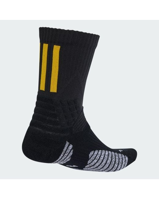 Adidas Black Dbb Basketball Socks for men