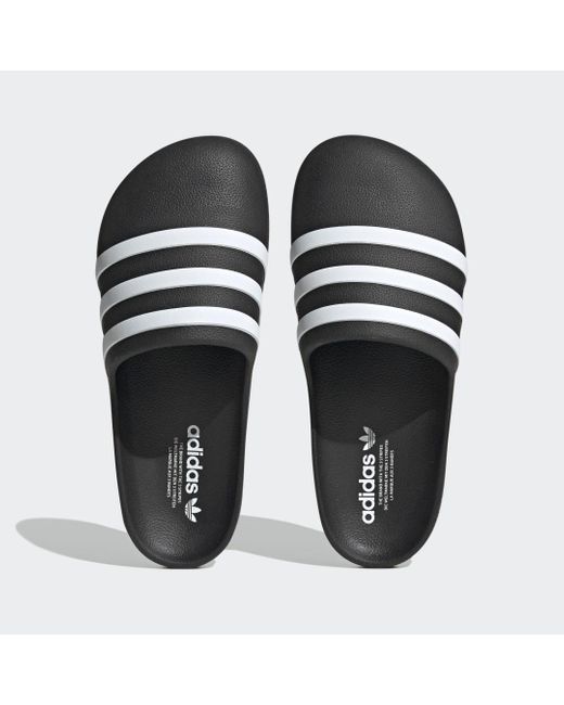 Adidas Black Adifom Adilette Slides for men