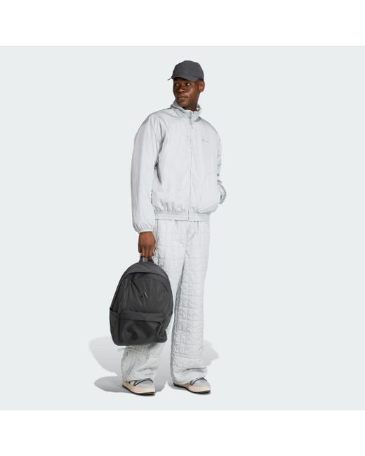 Adidas White X Moon Boot Padded Tracktop for men