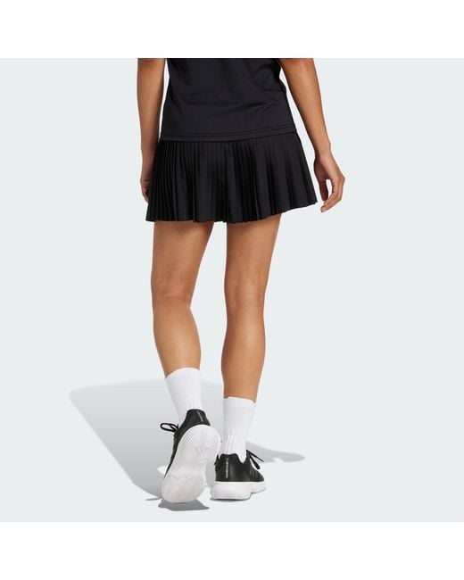 Adidas Black Club Pleated Climacool Tennis Skirt