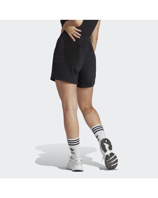 Adidas Originals Black Adicolor Essentials French Terry Shorts
