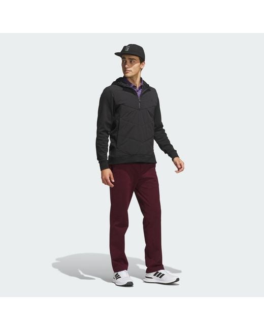 Adidas Black Ultimate365+ Course Control Quilted Anorak for men
