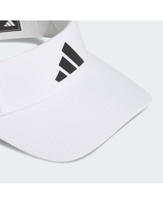 Adidas White Tour Visor Headware for men
