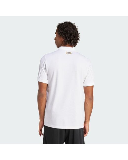 Adidas White Colo-Colo Anniversary Jersey for men