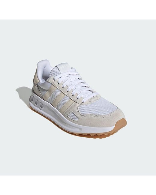 Adidas White Run 84 Shoes