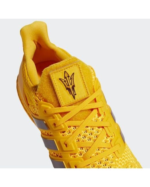 Adidas Lace Sun Devils Ultraboost 1 0 Dna Shoes In Yellow Lyst