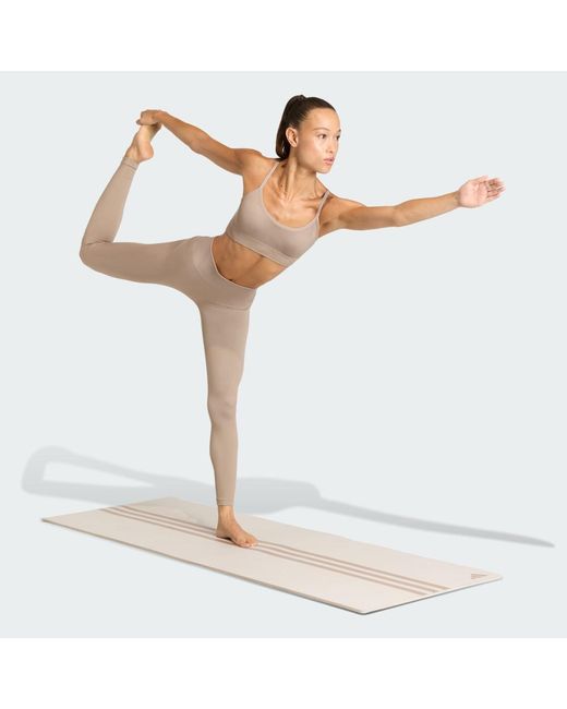 Adidas Natural Workout Essentials Knit Light Support Padded Bra