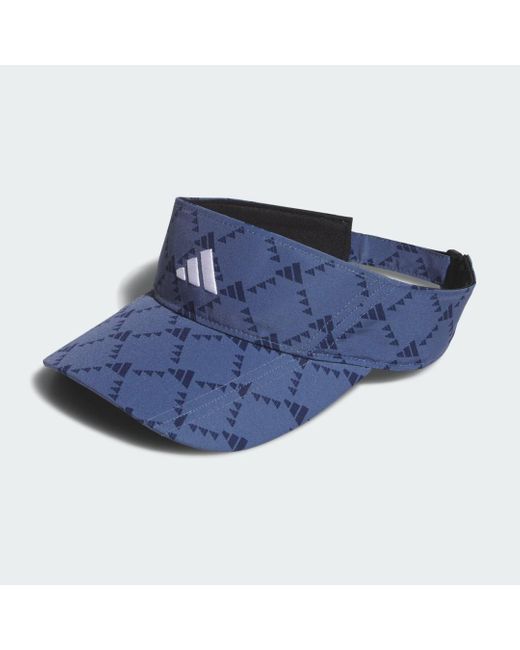 adidas Monogram Print Fairway Schirmmütze in Blau | Lyst DE