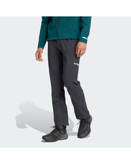 Adidas Black Terrex Xperior Fast Tracksuit Bottoms for men