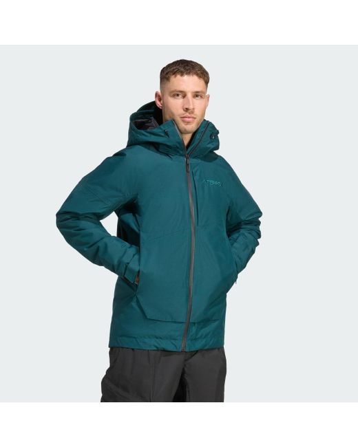 Chaqueta Terrex Xploric De Dos Capas Con Aislamiento Climaproof Adidas de hombre de color Green