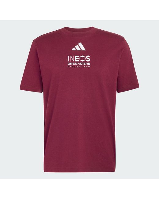 Adidas Red Essentials T-Shirt Ineos Grenadiers for men