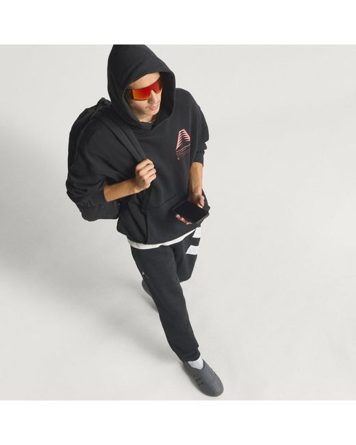 Adidas Black Anthony Edwards Schematic Hoodie for men