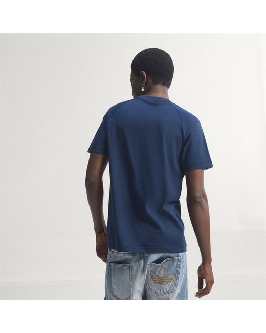 Adidas Blue Germany Originals T-Shirt for men