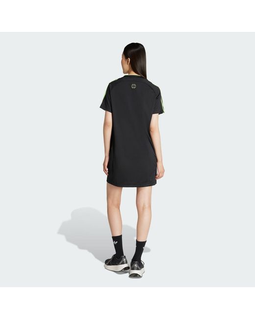Adidas Black Teamgeist Adicolor Tee Dress