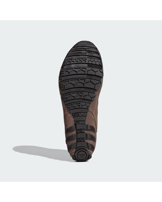Adidas Brown Ghost Sprint Suede Sneakers