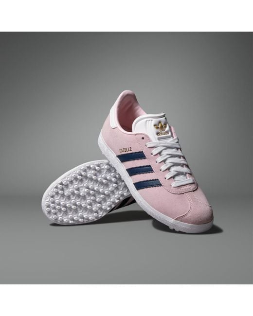 adidas Gazelle Spikeless Golfschuh in Grau | Lyst DE