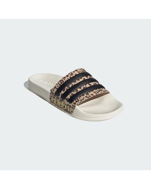 Adidas Metallic Adilette Shower Slides