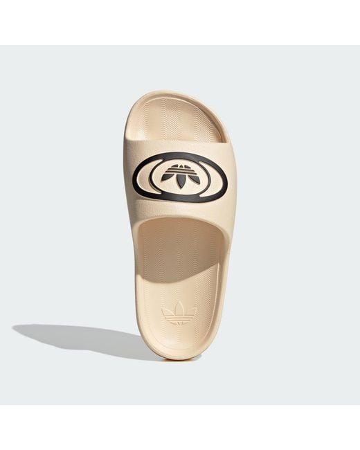 Adidas White Adilette 00S Slides for men
