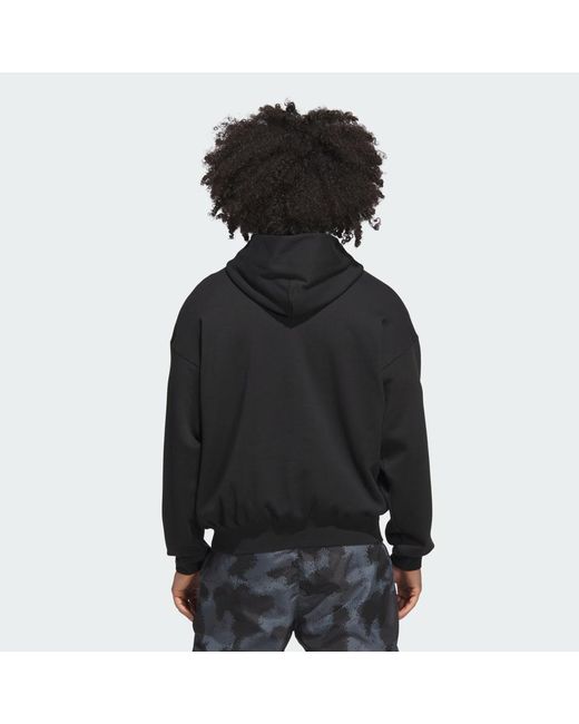 Adidas Black Anthony Edwards Believe That Hoodie for men