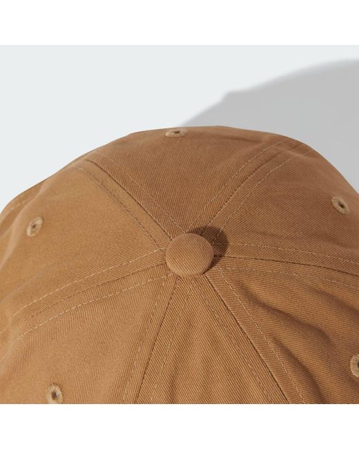 Adidas Brown Premium Essentials Dad Kappe