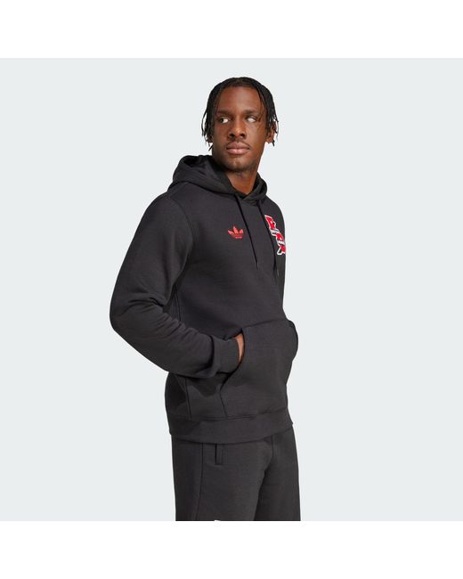 Adidas Black Fc Bayern Vrct Hoodie for men