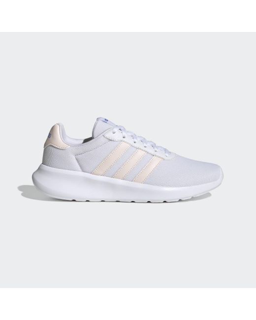 adidas Textile Cloudfoam Lite Racer Sneakers in White Lyst UK