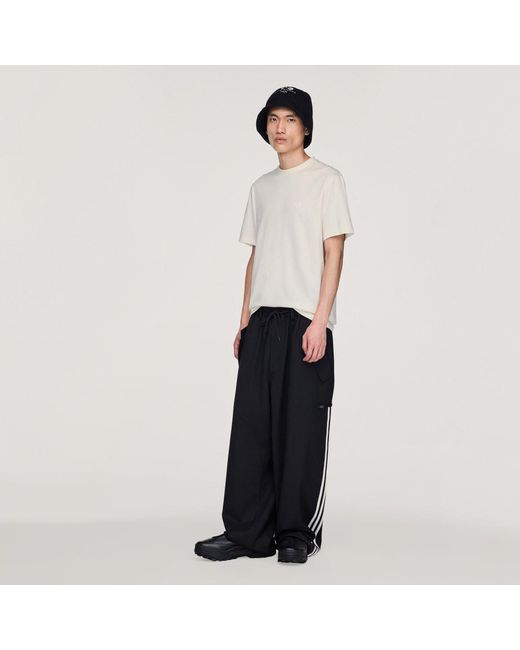Adidas White Y-3 Regular Short Sleeve T-Shirt