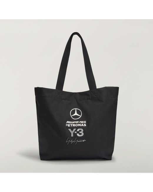 Adidas Black Y-3 Mercedes-Amg Petronas Formula 1 Team Tote