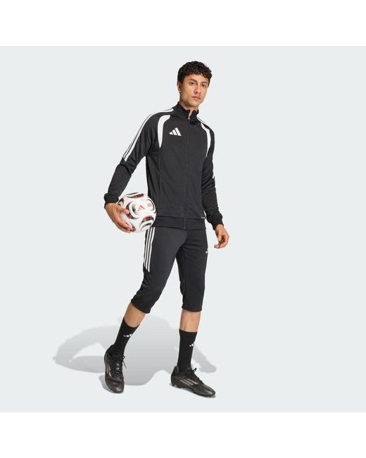 Adidas Black Tiro26 League Training 3/4 Tracksuit Bottoms for men